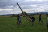 Baumstammwerfen