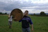 Baumstammwerfen